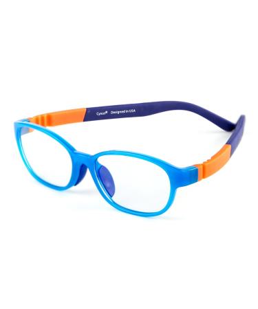 Cyxus Kids Blue Light Blocking Glasses Computer Game Spring Hinges Eyeglasses for Boys Girls Age 6-15