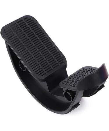Foot Calf Stretcher Strap for Heel & Ankle Flexibility | Relieve Stressed Leg Muscles | Improve Plantar Health - Black - Buy Online on GoSupps.com