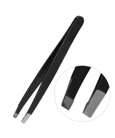 Premium Eyebrow Tweezers Set - 2 Stainless Steel Makeup Beauty Tools for Home & Salon Use | Perfect Hair Removal Clips - Buy Online on GoSupps.com