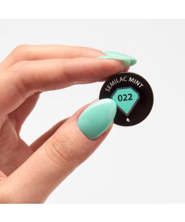 Buy Semilac UV Nail Polish 022 Mint - 7ml Ocean Dream Collection | International Shipping Available - Buy Online on GoSupps.com