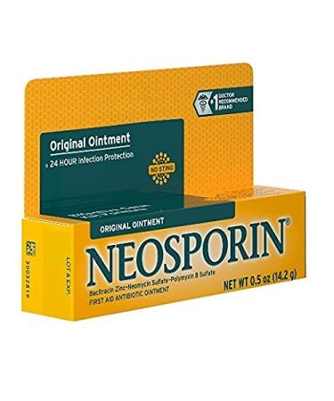 Neosporin Ointment Original 0.5 Ounce 0.5 Ounce (Pack of 1)