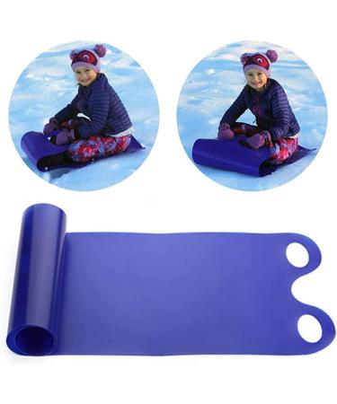 Nirelief Roll Up Flying Carpet Sled 53x18 Inches for Kids and Adults - Lightweight & Portable Snow Slider (Blue) - Buy Online on GoSupps.com