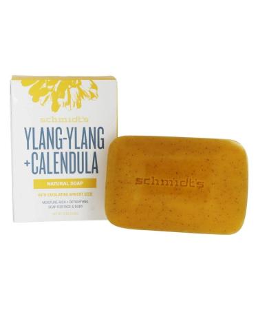 Schmidt's Ylang-ylang Calendula Natural Bar Soap  5 Oz