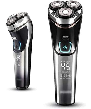 Buy Electric Razor for Men - Rotary Wet/Dry Rechargeable Shaver | Cordless Face Shaving - Buy Online on GoSupps.com
