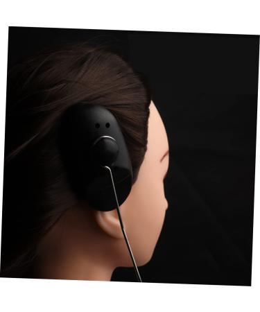 6 Pcs FRCOLOR Baked Oil Silicone Ear Muffs for Hair Dryer - Ear Protector Caps for Hair Dying - Black, 20X14.2CM (3pcs) - Buy Online on GoSupps.com