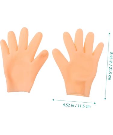 Beavorty 1 Pair moisturizing Gloves Sleeping Gloves Dry Hands Anti- Wrinkle Gloves moisturizing Finger Gloves Glove Lotion Hand Dry Cracked Gloves Night mask Essential Oil Cream sebs Miss 21.5X11.5cm - Buy Online on GoSupps.com