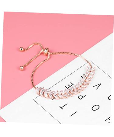 PACKOVE High-end Simple Bracelet Adjustable Bracelet Metal Bracelets Enamel Teakettle World Map Wall Clock Crystal Bracelet Tennis Wristband Bracelets for Girls Accessories Zircon Wedding - Buy Online on GoSupps.com