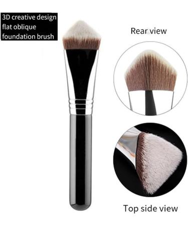 Dewedrt 4-Pack for Full Face Multifunctional Foundation Brush 3D 4D Multi-Faceted Makeup Brush Powder Liquid Concealer Brush - Buy Online on GoSupps.com