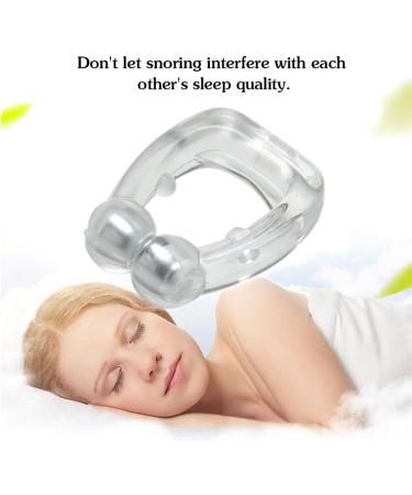 Clipple Silicone Magnetic Anti Snore Nose Clip - 2 pcs | Stop Snoring Device for Men and Women | Comfortable Sleep Aid - Buy Online on GoSupps.com