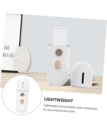 Ipetboom 1 Set face steamer sprayer Face Moistener mini white spray portable Hydrating instrument abs humidifier Facial Mister Portable Mist Sprayer portable humidifiers - Buy Online on GoSupps.com