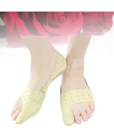 Healifty Unisex Big Toe Straightener & Bunion Corrector - Set of 3 (Light Yellow) - Foot Orthotics - Buy Online on GoSupps.com