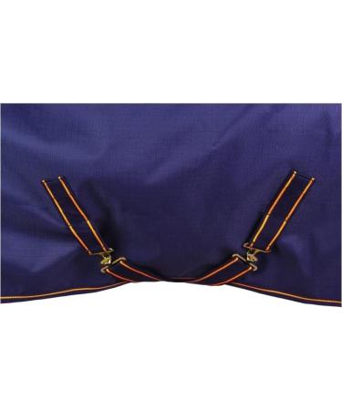 Marengos by Bucas Winter Blanket 1200D - Breathable Waterproof Irish Turnout 135cm | Blue/Orange | 200g/m Filling - International Shipping Available - Buy Online on GoSupps.com