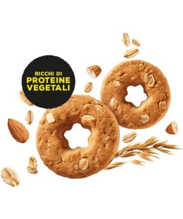  Italian Gourmet E.R. Misura Pack of 3 protein biscuits with almonds and oats rich in plant-based protein 260g pack + Italian Gourmet Polpa di Pomodoro 400g box - Buy Online on GoSupps.com