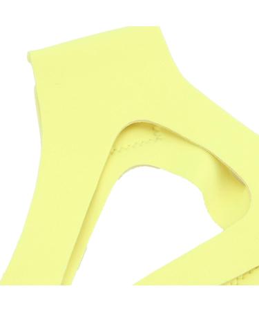Breathable Anti-Snoring Chin Strap - Adjustable Jaw Support Belt in Yellow - Buy Online on GoSupps.com