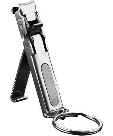 UNbit Nail Clipper FoldableUltra-Thin Portable Stainless Steel Nail Toe Cutter Trimmer Scissor Manicure Pedicure Tool Fingernail Clipper - Buy Online on GoSupps.com