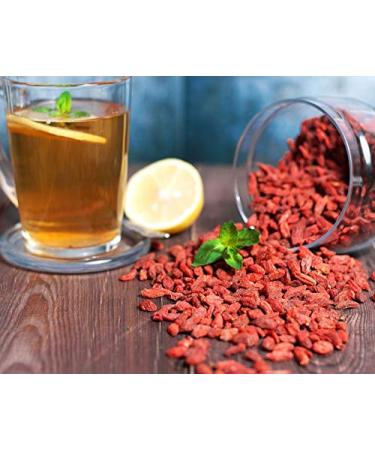 Organic Goji Berries 6 Pounds - Large, Juicy, Non-GMO | Raw Vegan Sirtfood Bulk Goji Berries - 6 Pound Pack - Buy Online on GoSupps.com