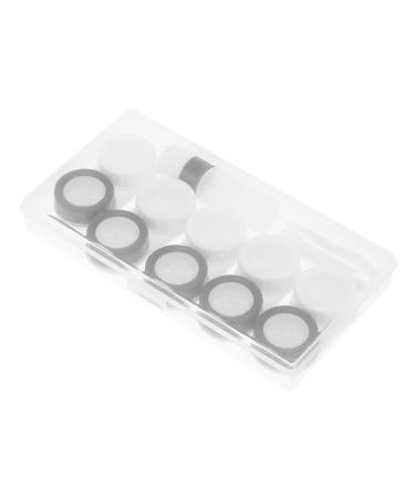 Ultechnovo 10 STK Duplex care box travel case for contact lenses contact lens organizer eye contact case contact case case contact tweezers simply AB medical plastic suitcase travel.
