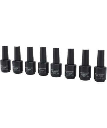 Holographic Nail Polish Reflective Manicure 8 Colors Holographic Nail Polish for Salon DIY - Buy Online on GoSupps.com