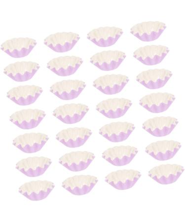 HOMSFOU 400 PCS Purple Paper Cups - Wax Scented Durable Pet Coated Ideal for Parties & Events - International Shipping Available - Buy Online on GoSupps.com