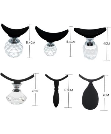Mipcase Eyeshadow Stamp Crease 3 Pcs Makeup Make up Kit Silicon Eye Shadow Stamp Eyeshadow Stamp Tool Die 5.4*5cmx3pcs As Shownx3pcs - Buy Online on GoSupps.com