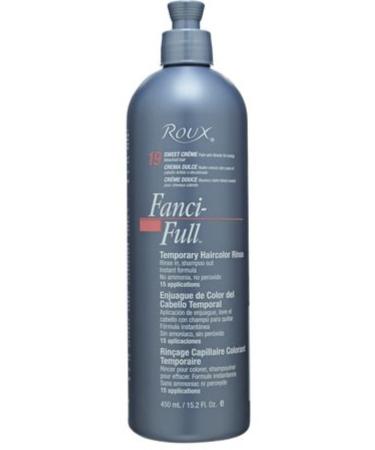 Roux Fanci-Full Rinse  19 Sweet Cream  15.2 Fluid Ounce Gray 15.2 Fl Oz (Pack of 1)