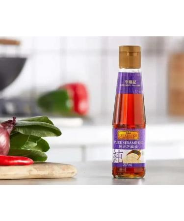 Lee Kum Kee Pure Sesame Oil - Gluten Free & VEGAN 207ml (Pack of 2) - Buy Online on GoSupps.com