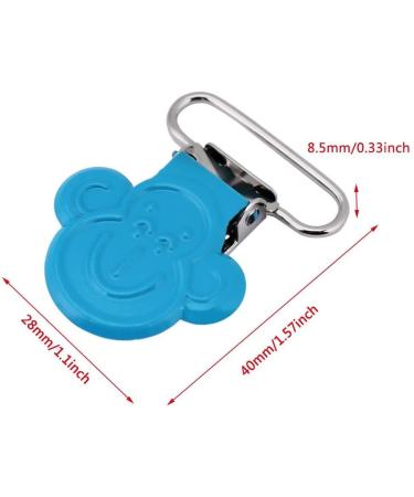10-Pack Mini Monkey-Shaped Schnuller Braces Clips Cute & Clever Holder for Bibs and Toys - Buy Online on GoSupps.com