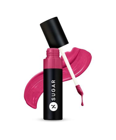 Love Earth Cosmetics Partner In Shine Transferproof Glossy Lipstick Lasts up to 24 hours Transferable & Stain Resistant 3ml 08 Pink Pinot