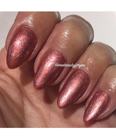 Bluesky Gel Nail Polish Bronze Color Bronze Shimmer Autumn Winter Color Untitled Nail 80617 UV LED Soak Off 10ml  - Buy Online on GoSupps.com