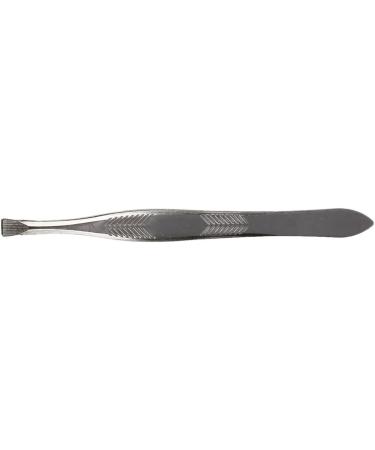 Vklopdsh Silver Tone Stainless Steel 3.5" Length Tweezer for Eyebrow - Buy Online on GoSupps.com