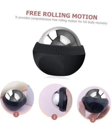 CLISPEED 4-Piece Stainless Steel Massage Ball Set for Abdominal Muscle Relief & Fitness - Perfect for Face Massage - Buy Online on GoSupps.com