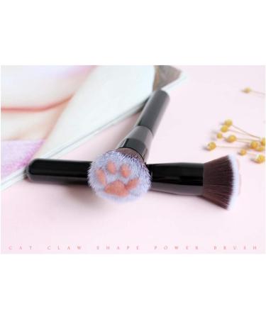 Professional Cat Paw Makeup Brush Soft Fiber Bristles for Perfect Blending Suitable for Foundation Pre Makeup and Repairing (a) - Buy Online on GoSupps.com