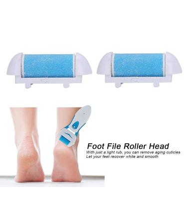 2 Pack Replacement Roller Heads for Electric Callus Remover - Professional Foot File Pedicure Tools for Feet, Callus Shaver and Pedicure Kit for Cracked Heels and Dead Skin - Buy Online on GoSupps.com