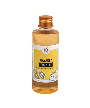 Kayakey Body Oil- Ayurvedic Blend For Body Massage With Olive Oil Sesame And Almond Oil - (200 ml)