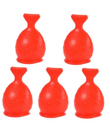 Didiseaon Lot De 5 Repulpeurs De L vres En Silicone En Forme De Poisson Mignon Pour Des L vres Plus Jeunes