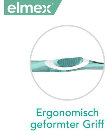 Elmex Sensitive Professional Toothbrush Double Pack - 2 pcs | Optimal Care for Sensitive Teeth | International Shipping Available - Buy Online on GoSupps.com