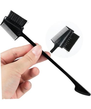 Set of 4 Makeup Eyelash Applicator Eyelash Comb Cleaning Brush Hairbrush Colleagues Eyebrow Comb Cosmetic Brush Double Makeup Brush Eyebrow Brush - Buy Online on GoSupps.com