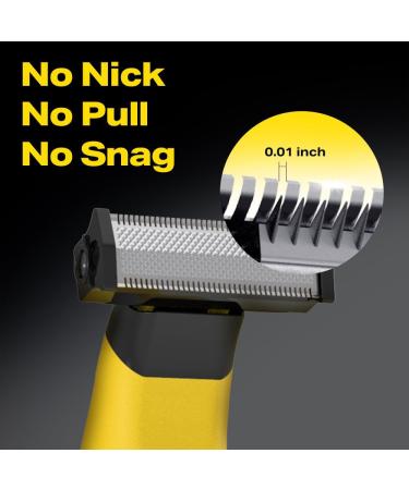 Gorilla Technique All Body Trimmer for Men - Electric Groin & Pubic Hair Shaver | No Nick Design - Buy Online on GoSupps.com