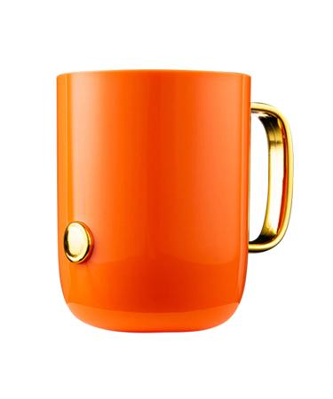 DIGJOBK Toothbrush Cup Toothbrush Toothpaste Cup with Handle Reusable Sturdy Bathroom Large (Color : Orange)