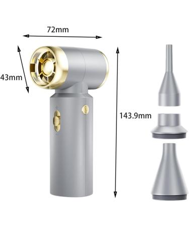 FLCPJGV Hair Dryer Small Hair Dryer Mini Powerful for Outdoor Sports Office Travel grey - Buy Online on GoSupps.com