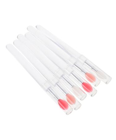 6pcs Lip Brush Lipstick U as Acrilicas Professional Silicone Makeup Brush Beauty Brush Lip Liner Brush Eye Shadow Applicator Lip Makeup Brush Bulk Miss Eye Shadow Brush