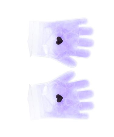 Minkissy 1 pair of lavender handwax set paraffin bath for the feet paraffin bathroom mids socks for dry skin spa socks paraffin wax violet moisturizing socks hand use