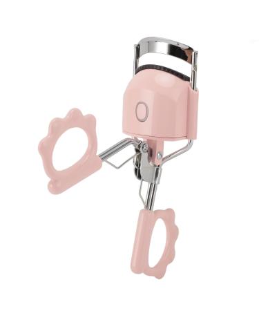 Heated Eyelash Curler Rechargeable Dual Temperature Heated Eyelash Curler Curls Quickly Type C Charging Portable Eyelash Curler Tool (#2)
