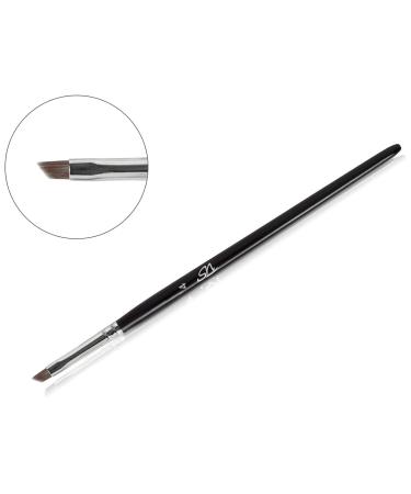 SN Nail Design Professional Slanted Gel Brush - Size 4 French Nail Art & One Stroke Brush for Perfect Gel Nails - Buy Online on GoSupps.com