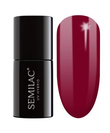 Semilac UV Nagellack 071 Deep Red 7ml Kollektion Hottie