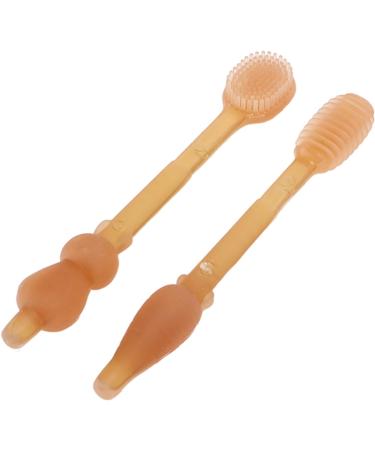 AYNEFY Baby Silicone Finger Toothbrush Set | Soft Tooth Care for 0-18 Months | Toddler Deciduous Teeth Cleaner - Buy Online on GoSupps.com