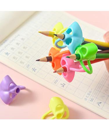 Writing Aids for Kids & Adults Silicone Grip Holders for Abbey Children | 6-Piece Set for Better Pen Control - Buy Online on GoSupps.com