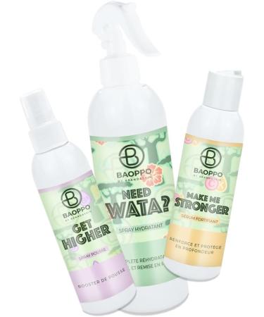 Fortifying serum Keratin & Collagen 100ml Get Stronger Baoppo special natural care Lock - Buy Online on GoSupps.com