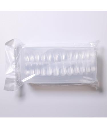 Buy AIMeili 432pcs Transparent Fake Nails - 12 Sizes Short Coffee Artificial Nail Tips for Acrylic & UV Gel Nail Art - Perfect for DIY Nail Designs - Buy Online on GoSupps.com