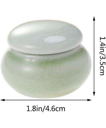 Buy Rouge Storage Tank - Ceramic Makeup Storage Bottle | Sealed Green Can for International Shipping - Buy Online on GoSupps.com